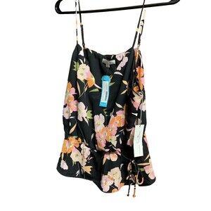 Nine Britton faux wrap cami Size Large NWT